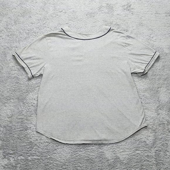 Gray Women's Jersey Top - Picture 9 of 10